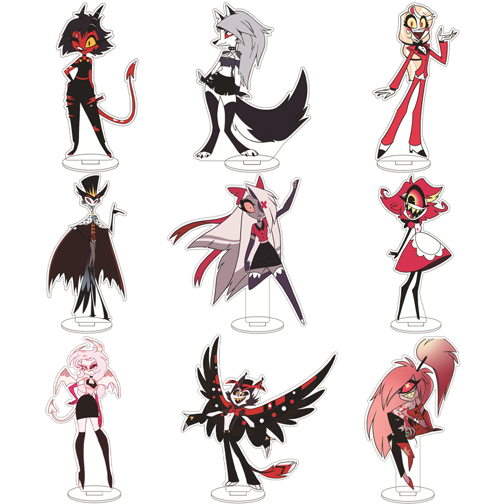 Anime Game Merchandise - 16CM Anime Hazbin Hotel Charlie Morningstar