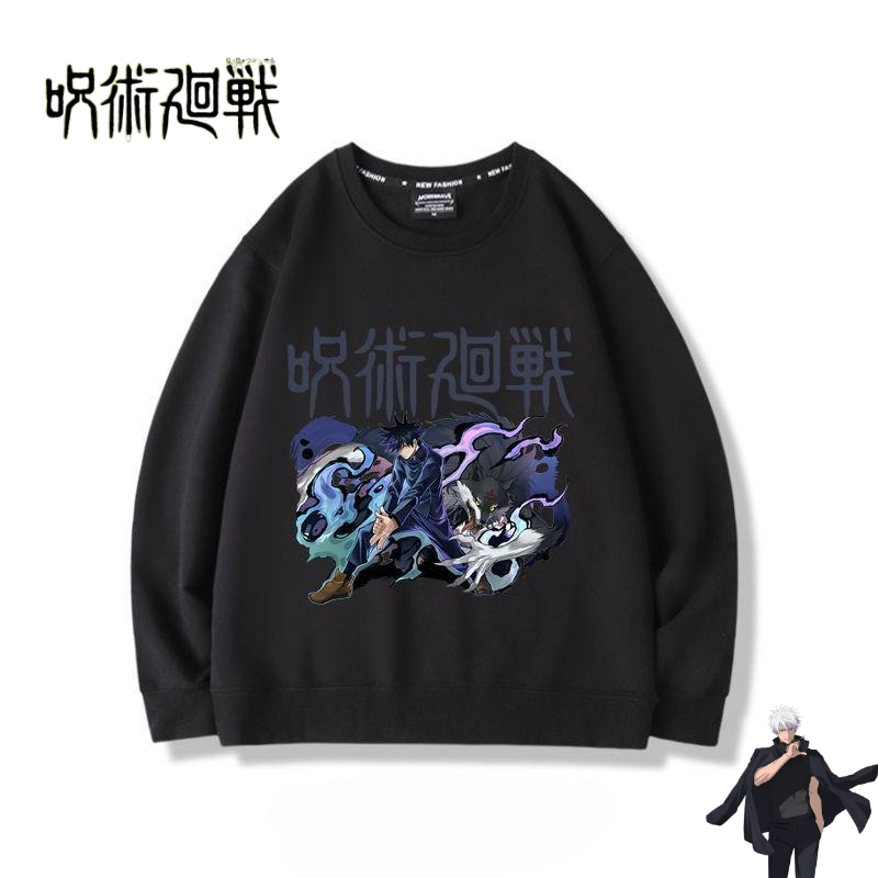 Anime Merchandise Hoodie - Jujutsu Kaisen anime merchandise cartoon sweatshirt