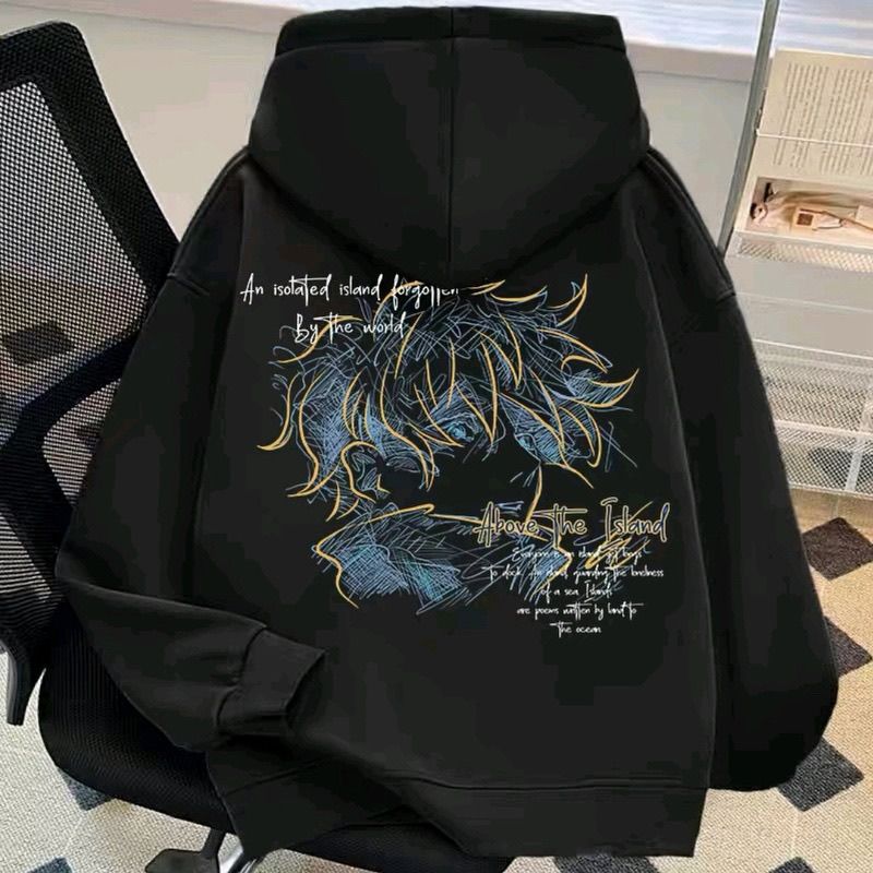 Anime Merchandise Hoodie - Jujutsu Kaisen Anime Merchandise Cute Cartoon