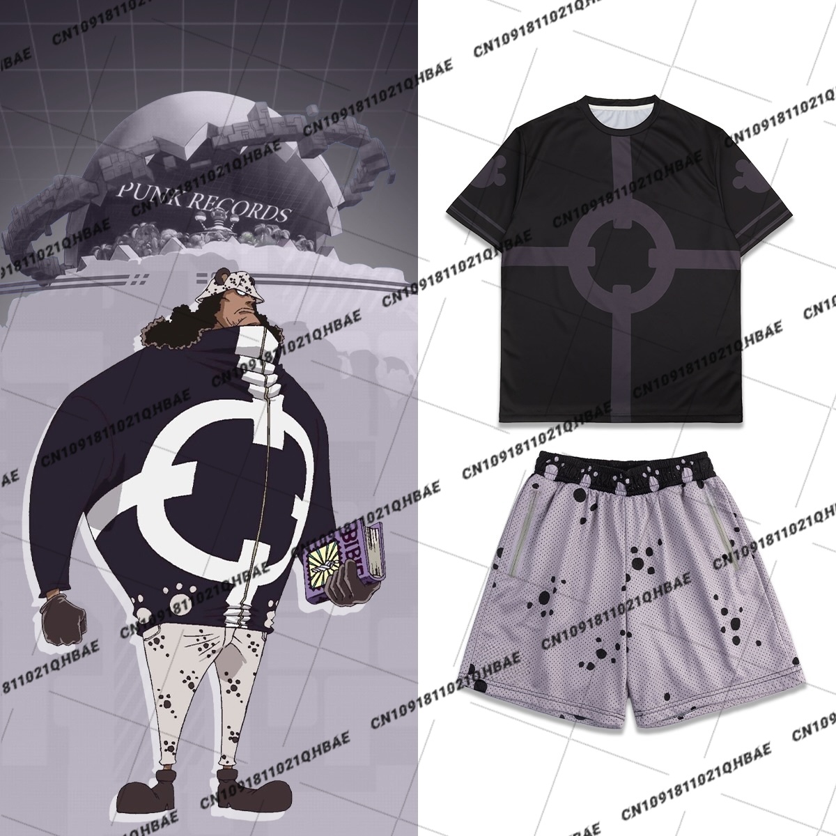 Anime Game Merchandise - New Egghead Island Bartholemew Kuma Anime