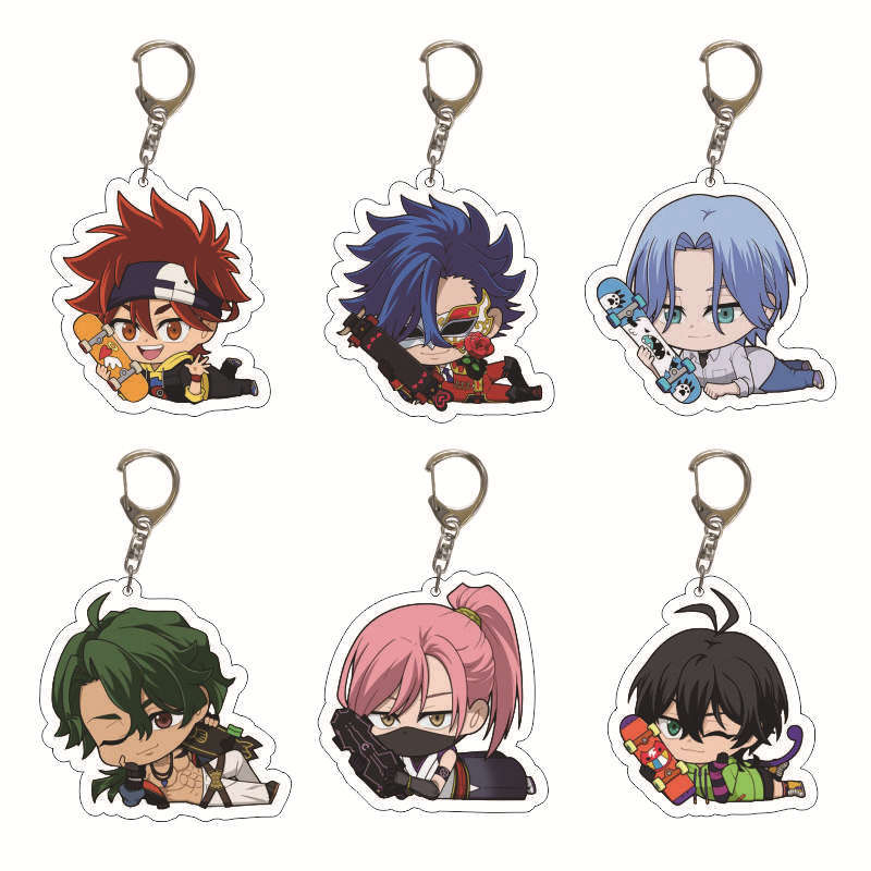 Anime Merchandise In Japan - Acrylic Keychain Pendant For Sk8 The