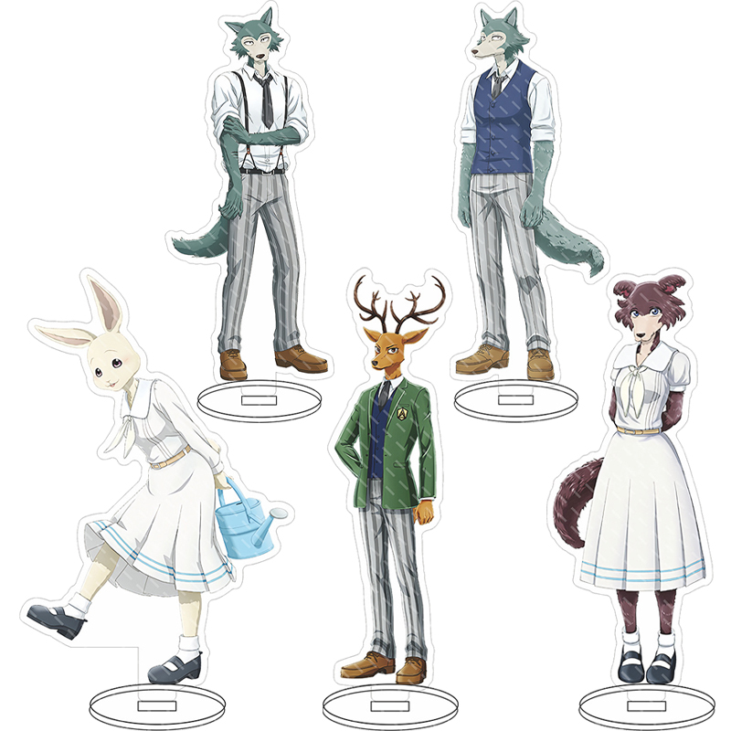 Anime Game Merchandise - 16CM Anime Figure BEASTARS‌‌ Legoshi Hal