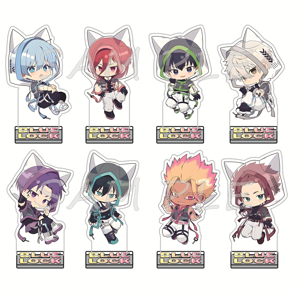 Blue Lock 10cm Acrylic Stand F - Anime Merchandise Hoodie recension och pris