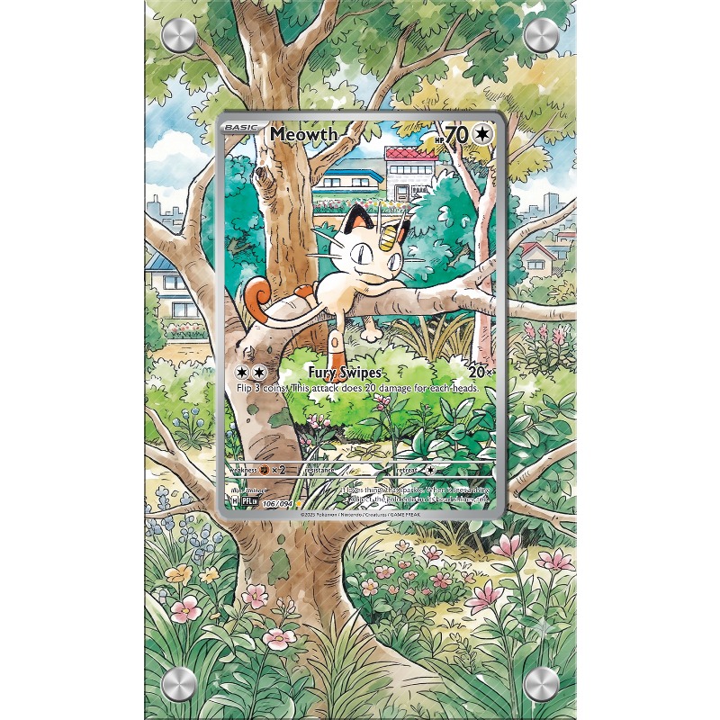 Art Display for Pokemon Meowth - Anime Merchandise From Japan recension och pris