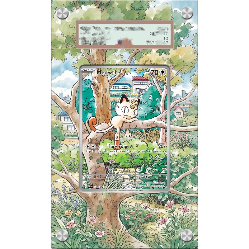 Art Display for Pokemon Meowth - Anime Merchandise From Japan recension och pris