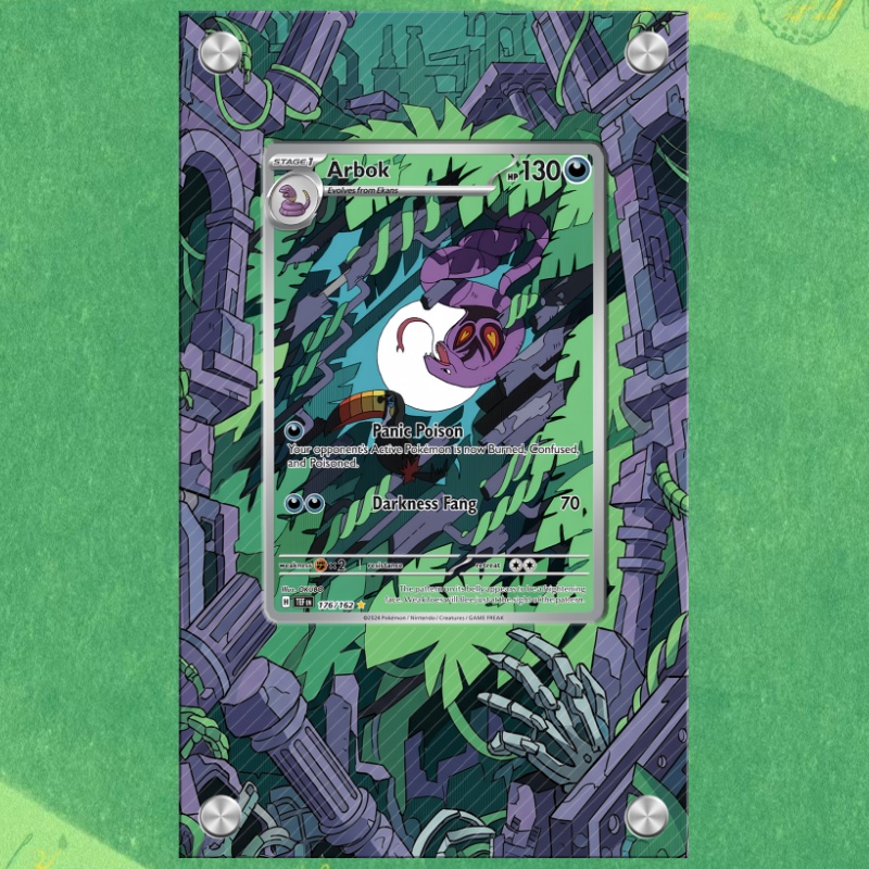 Art Display for Pokemon Arbok  - Anime Merchandise From Japan recension och pris