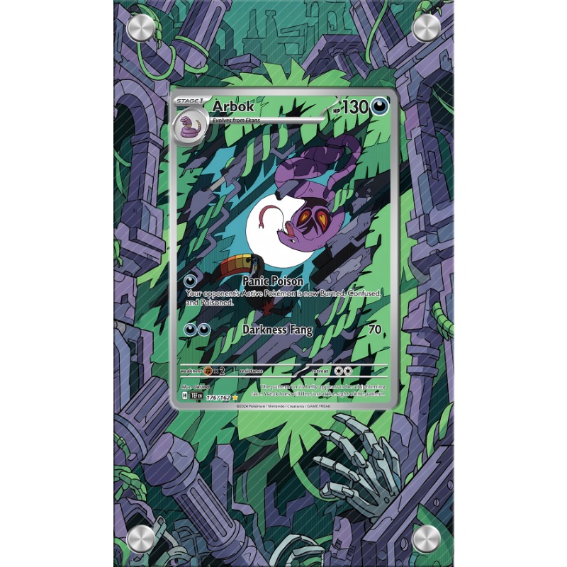 Art Display for Pokemon Arbok  - Anime Merchandise From Japan recension och pris