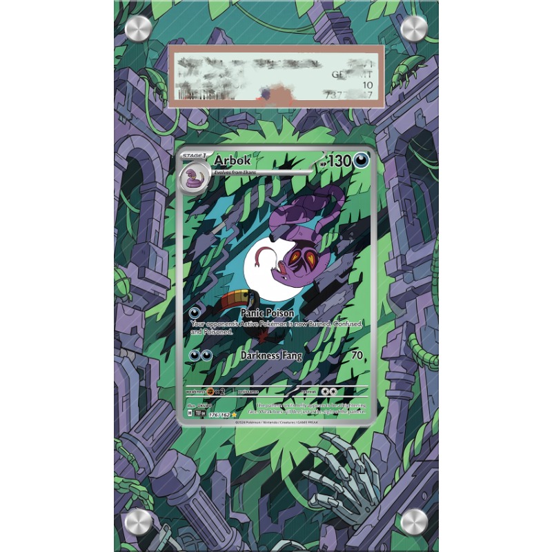 Art Display for Pokemon Arbok  - Anime Merchandise From Japan recension och pris