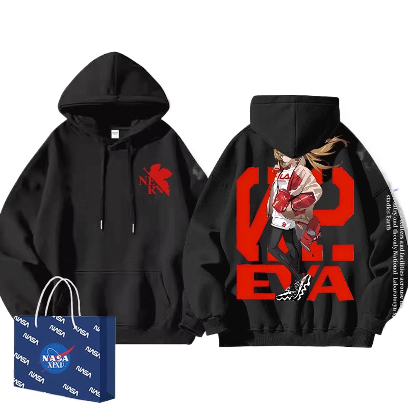 EVA Asuka Langley Soryu Anime  - Anime Merchandise Hoodie recension och pris