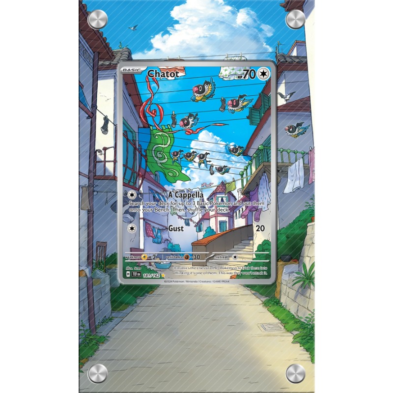 Art Display for Pokemon Chatot - Anime Merchandise From Japan recension och pris