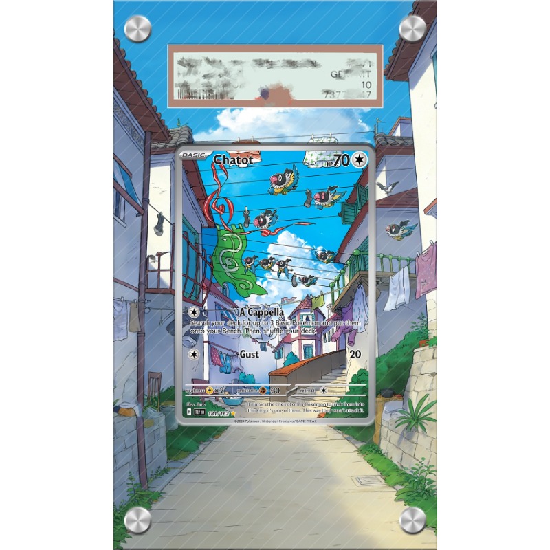 Art Display for Pokemon Chatot - Anime Merchandise From Japan recension och pris